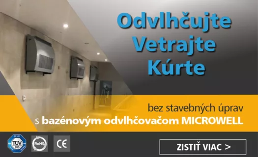 Odvlhčujte, vetrajte, kúrte s DRY | Microwell