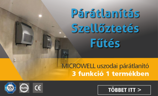 Párátlanítás – Szellőztetés – Fűtés | Microwell