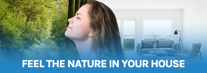 feel the nature in your house