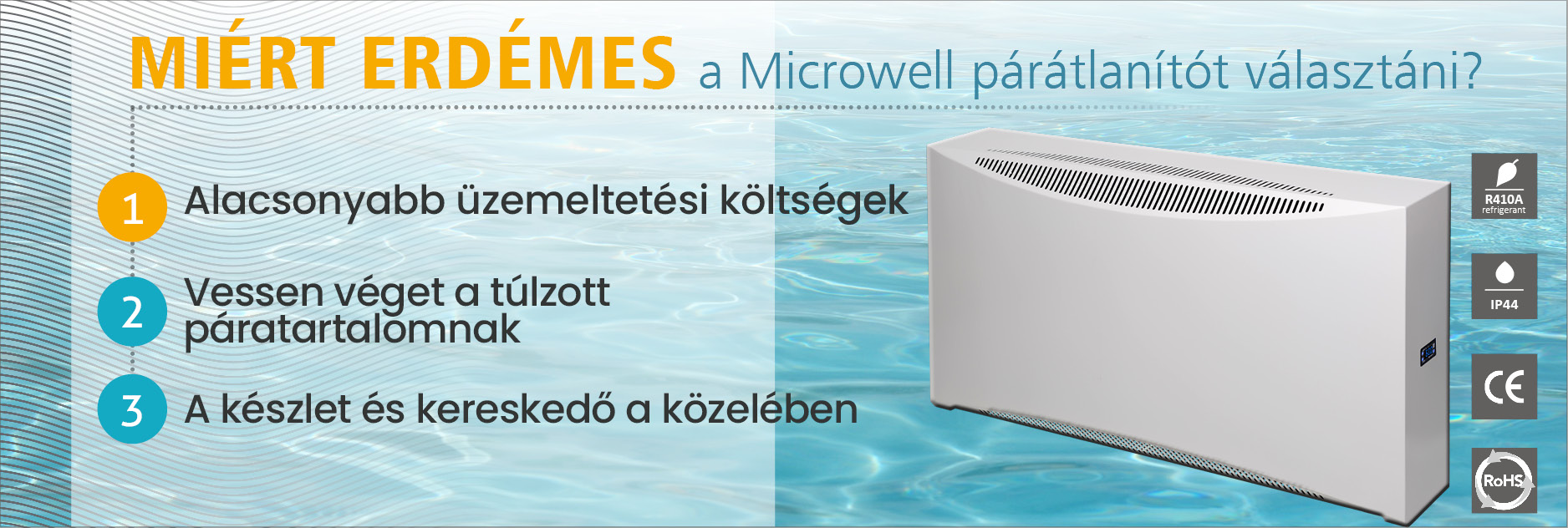 Web flash dehumidifiers hu v - Microwell