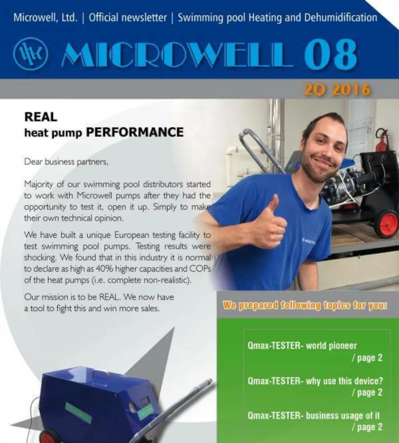 Microwell Newsletter 08/2016 | Blog - Microwell