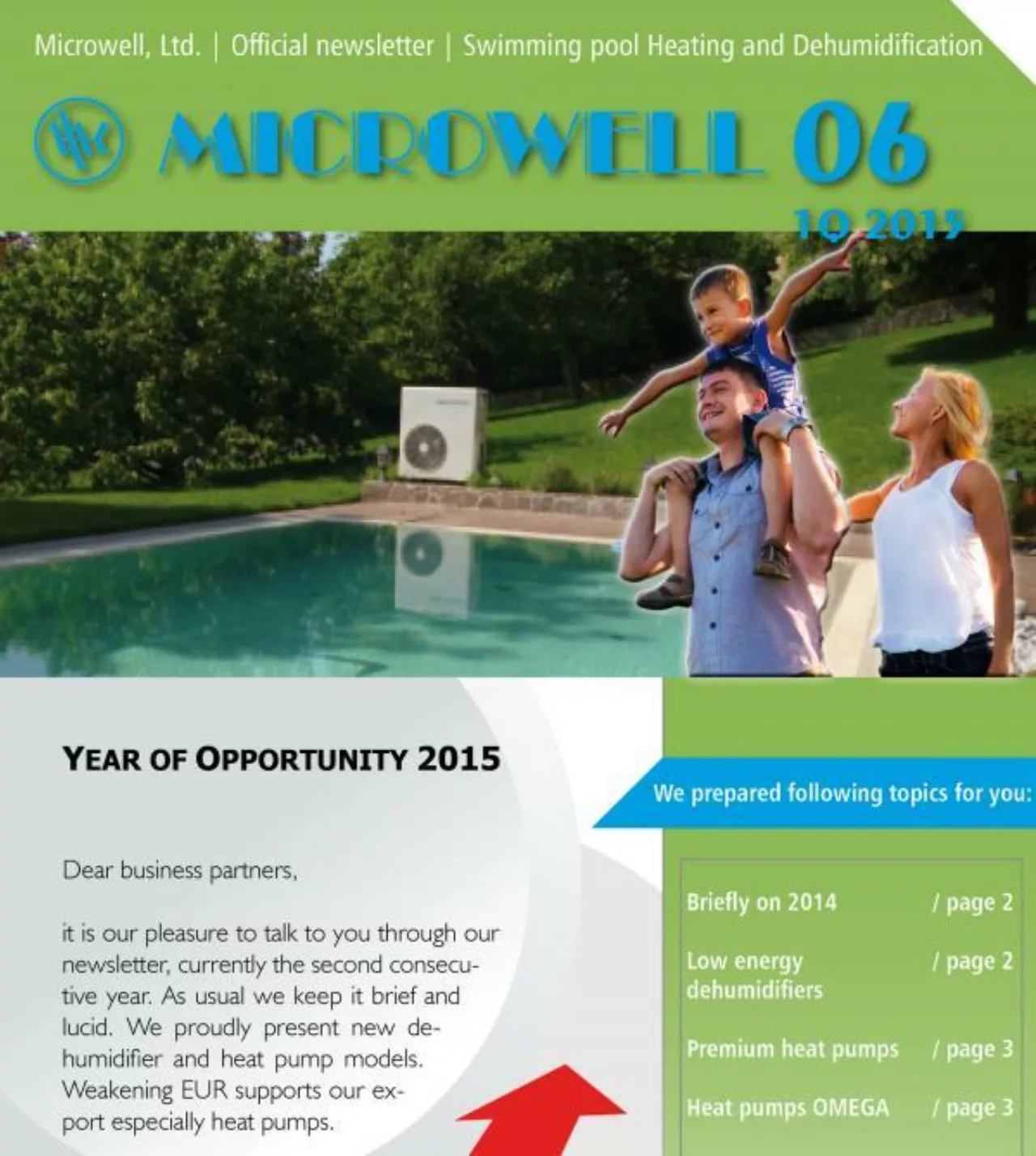 Microwell Newsletter 06/2015 | Blog - Microwell