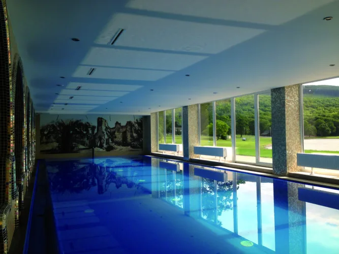 Dehumidification of pools