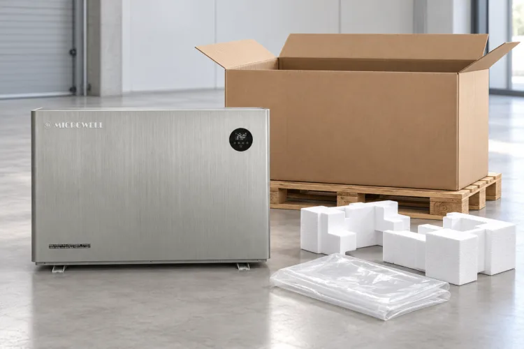 Recyclable Microwell packaging: what’s inside the box of a DRY dehumidifier and an HP heat pump?