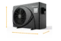 Hp black900 1100 with rozmery | HP BLACK Inverter - Microwell