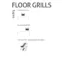Floor Grills Type | Alumínium Padló Rácsok - Microwell
